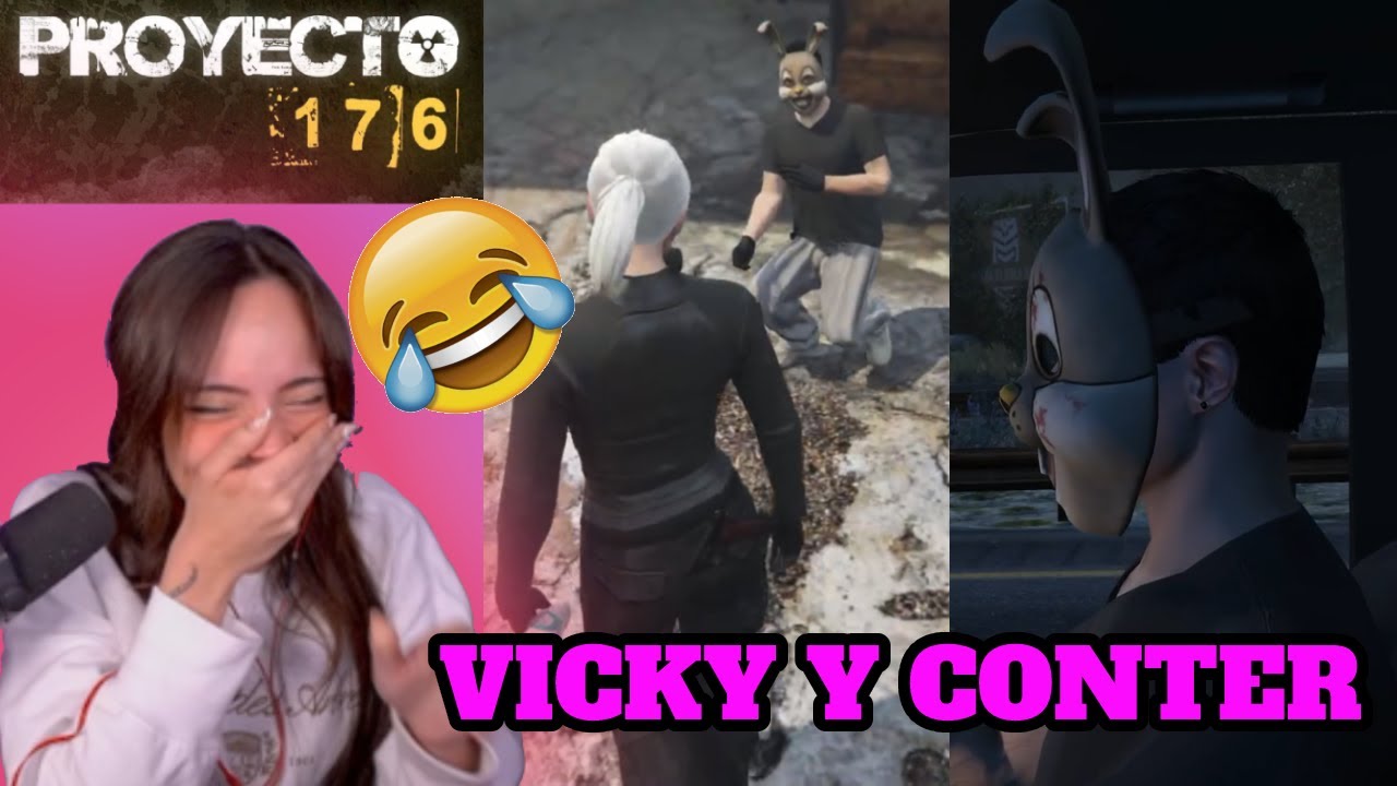 VICKY PALAMI Y CONTERSTINE | MEJORES MOMENTOS EN PROYECTO 176👀