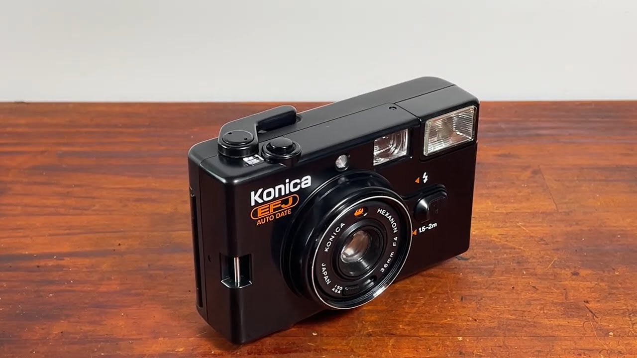 Konica EFJ Date 底片相機 135相機 操作 教學