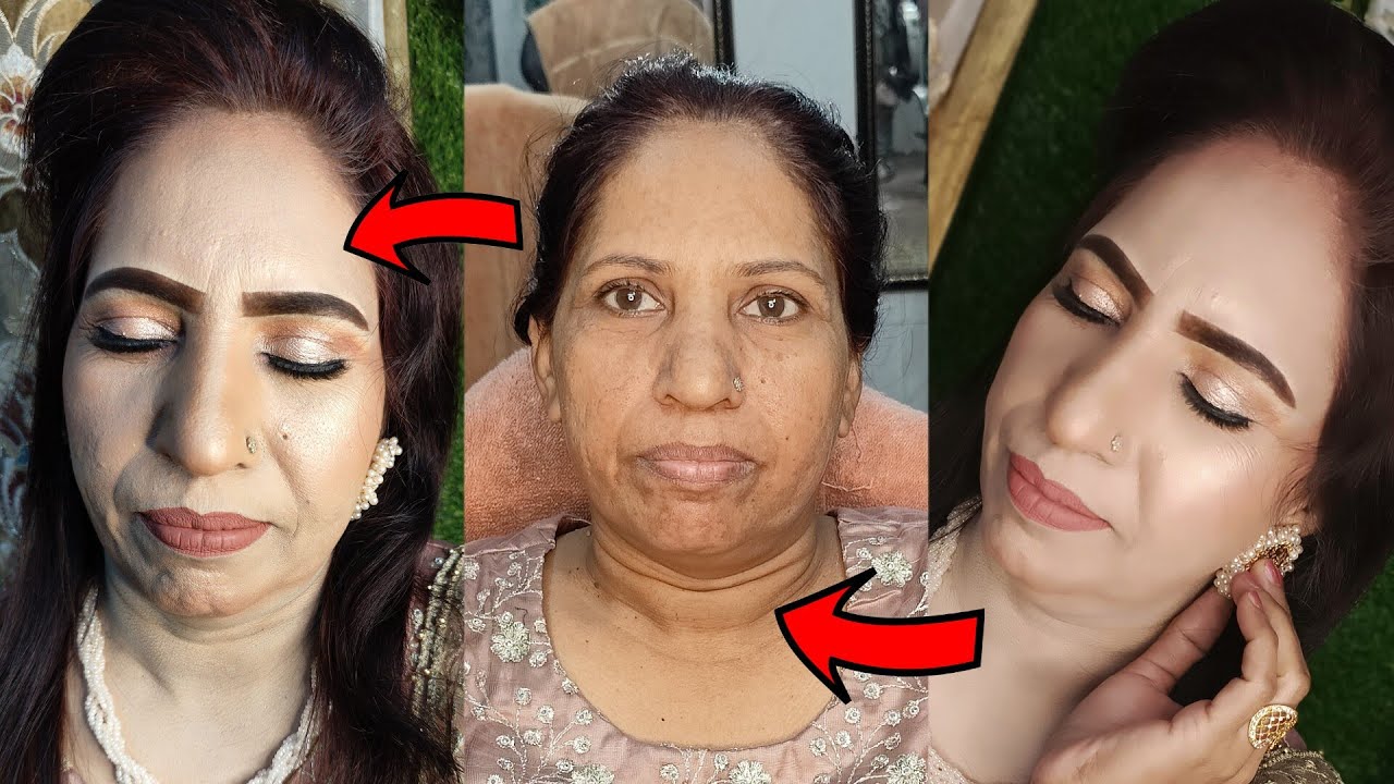 Makeup For 50+ Ages |Sharry Signature Saloon |Full Tutorial