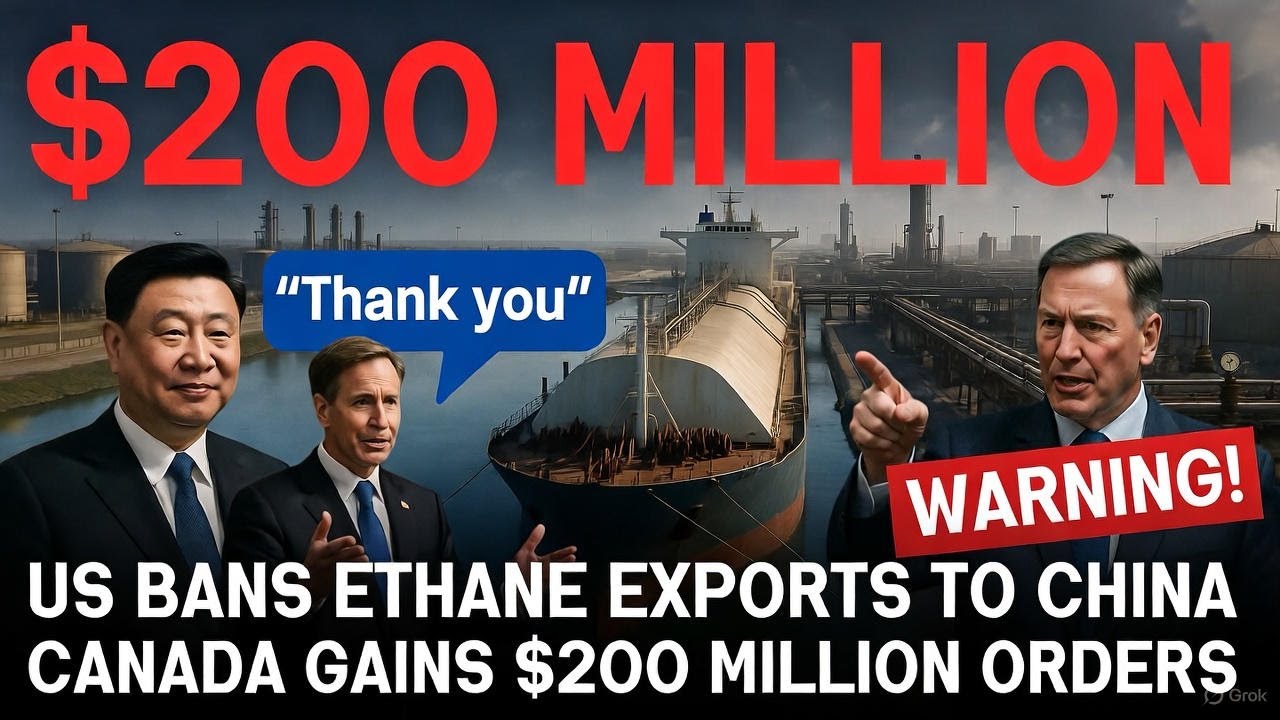 U.S. Blocks Ethane Shipments to China &mdash; Canada Lands $200M Energy Deal