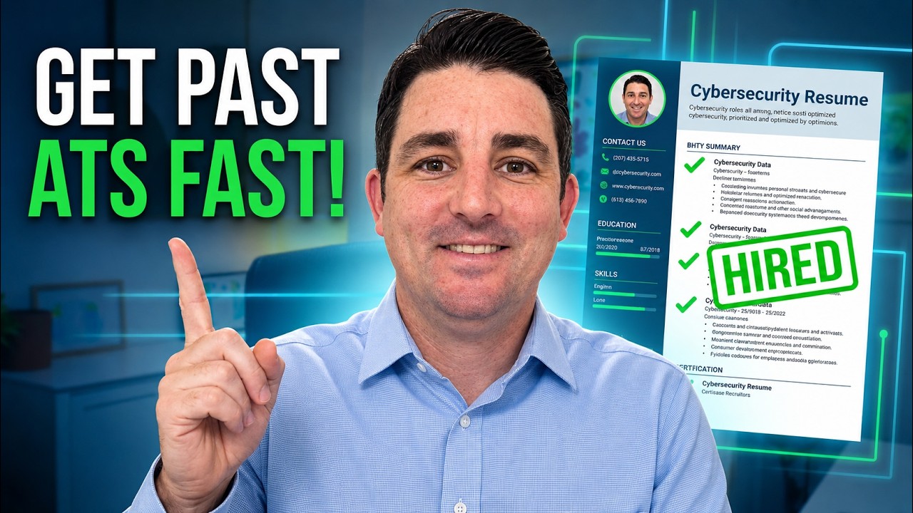 The Cybersecurity Resume Format That Beats ATS (Recruiter Reveals)