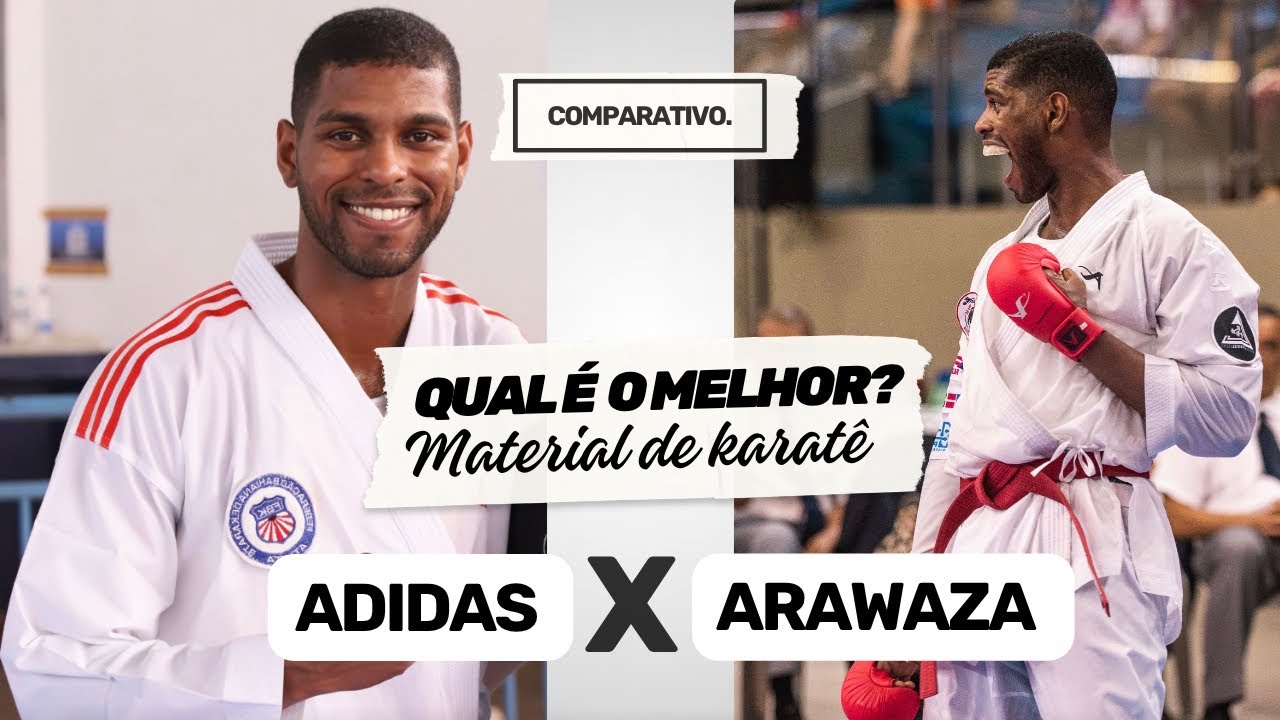 QUAL O MELHOR MATERIAL DE KARATÊ!? ADIDAS X ARAWAZA - vejo o comparativo. 