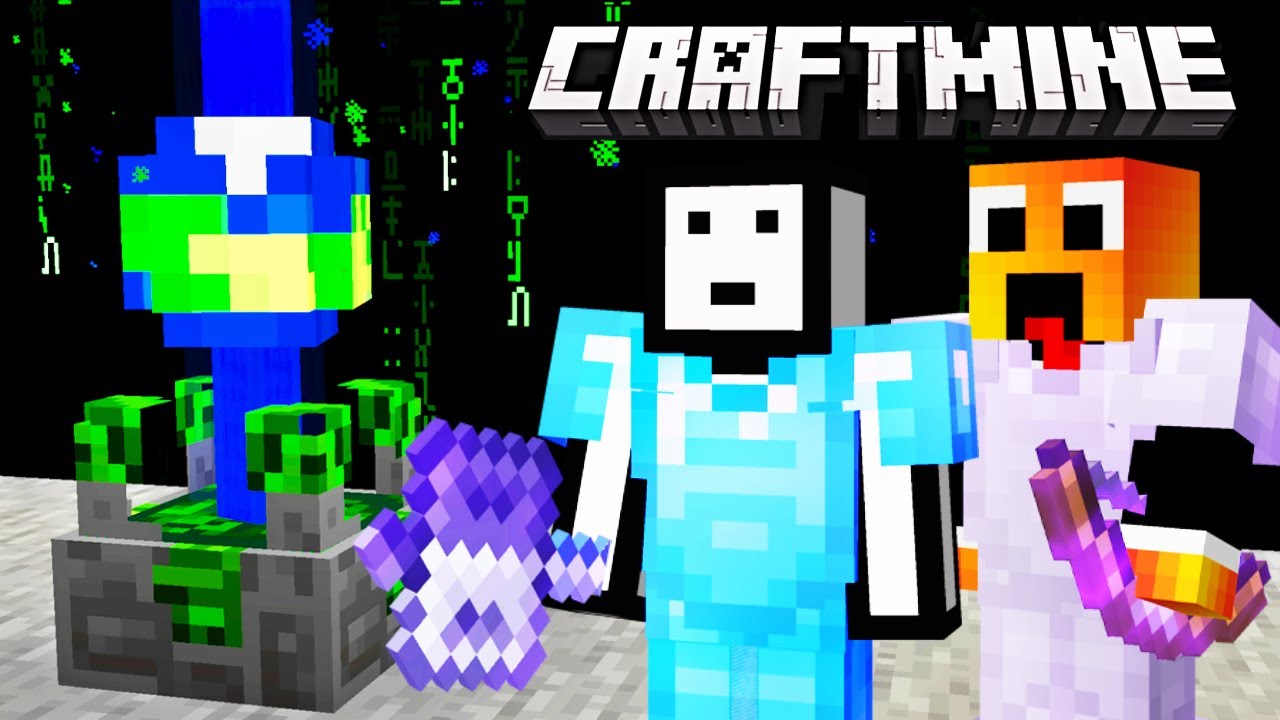 We Played Minercraft's CRAZIEST Update! (CRAFTMINE)