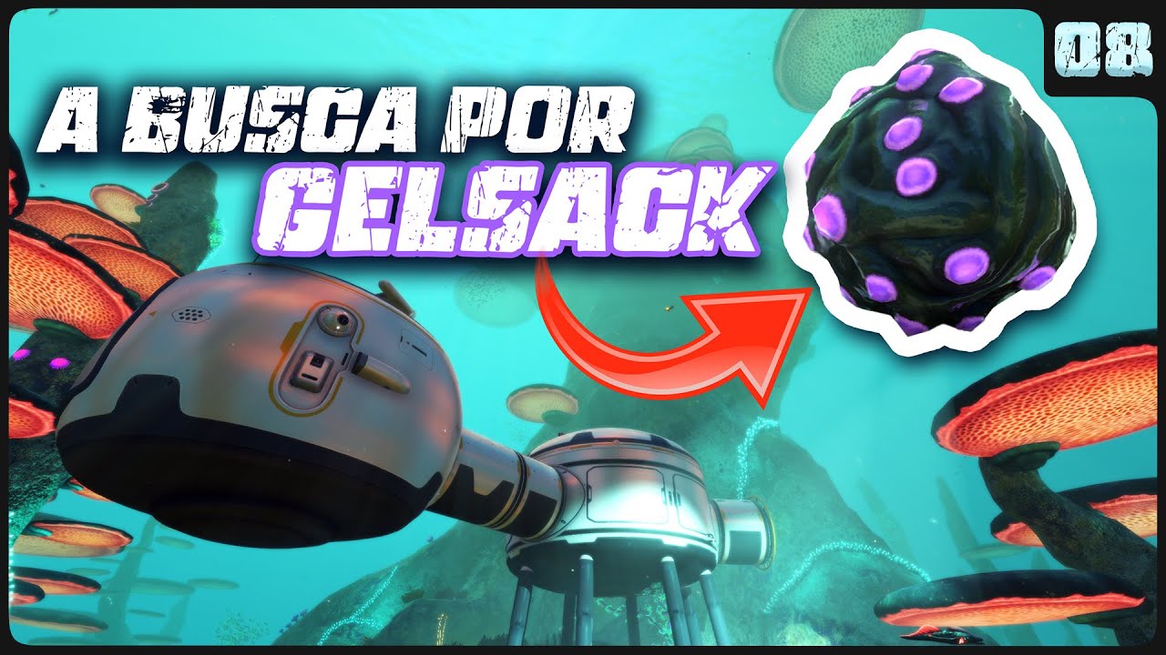 QUASE MORRI PROCURANDO GELSACK! - SUBNAUTICA RED PLAGUE