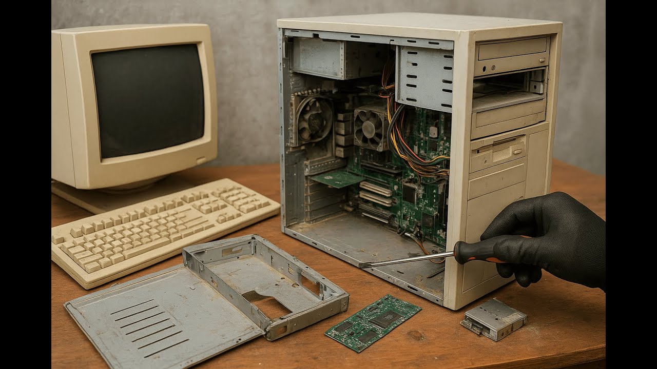 Czy warto rozbierać komputery stacjonarne? #6 Is it worth disassembling old desktop computers?