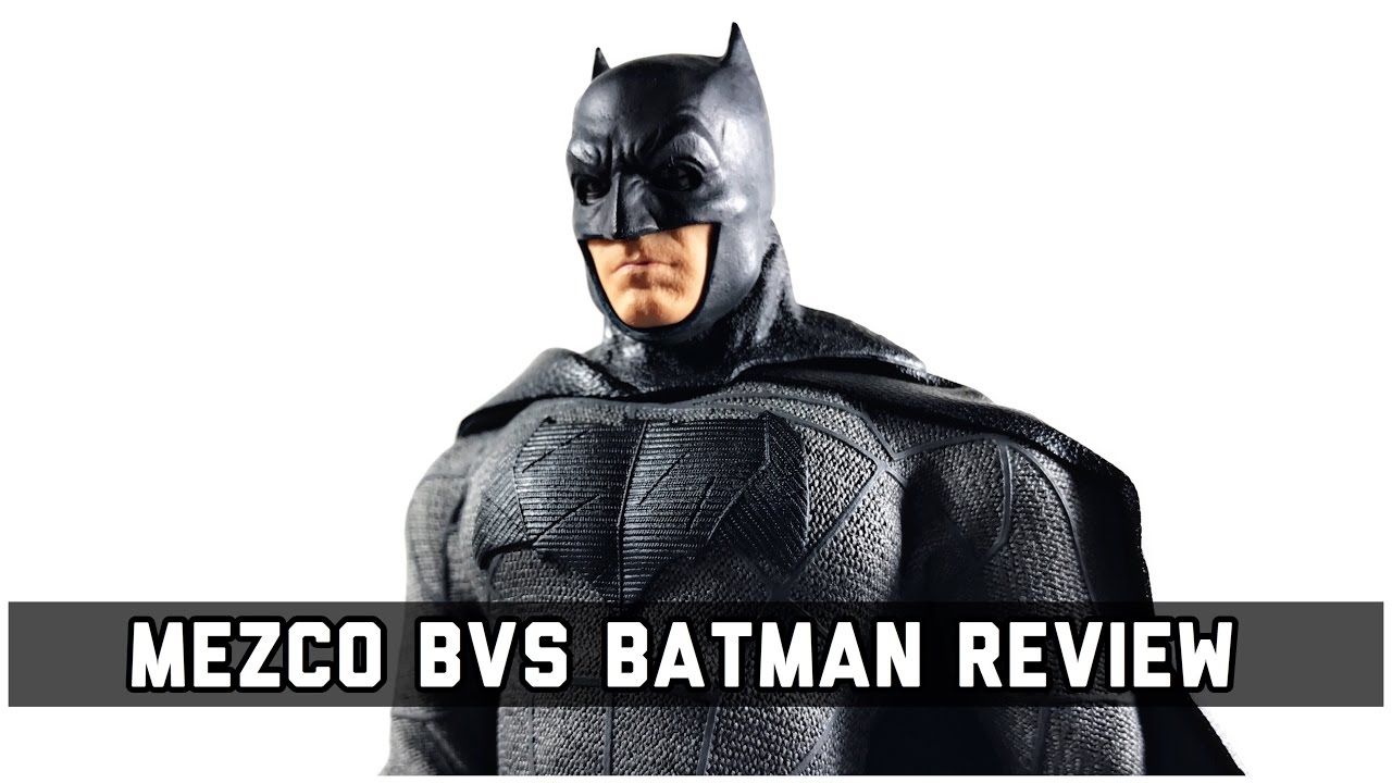 Batman V Superman: Dawn of Justice MEZCO One:12 Collective Batman Action Figure Review