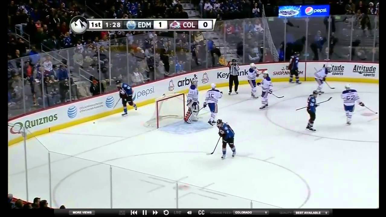 Gagner Crosscheck on Stastny
