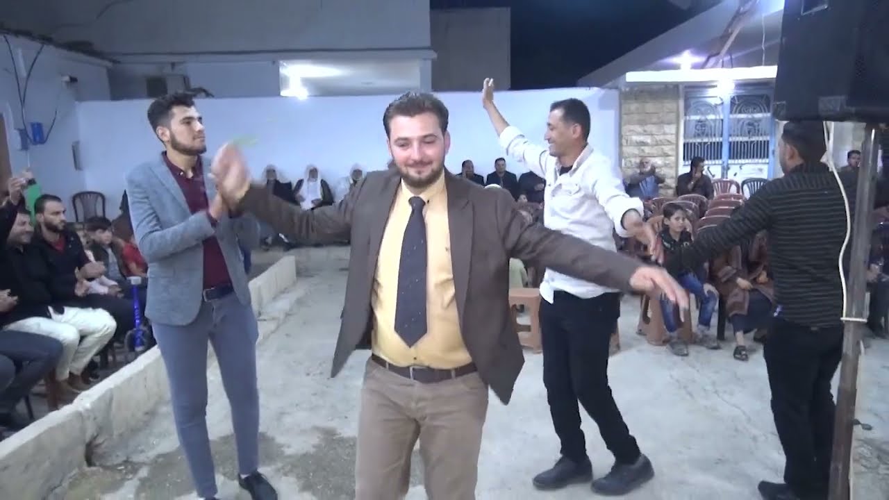 المنشد احمد حوا يقدم حفل حسين محمد علي المنصور افراح قبيلة النعيم في دابق الجزء الاول