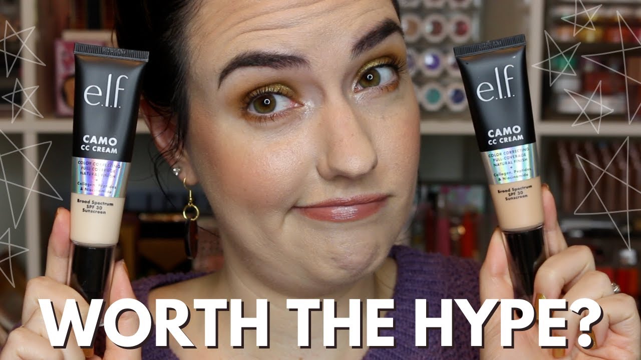 Worth the Hype? e.l.f. Camo CC Cream | DRY SKIN Demo + Wear Test