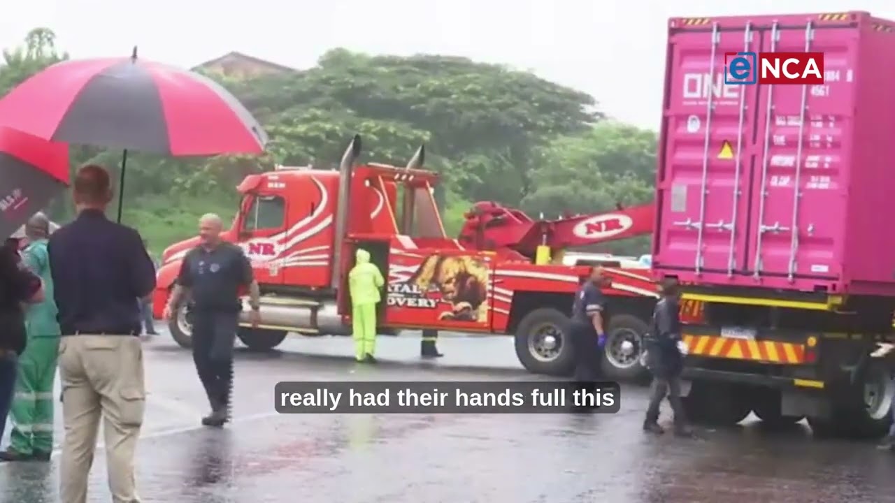 At least 11 killed in crash on R102 in Durban