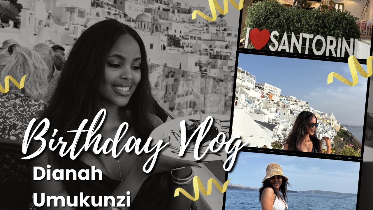 GREECE TRAVEL VLOG: MY BIRTHDAY TRIP TO SANTORINI, LUXURY HOTEL, BOAT CRUISE +MORE