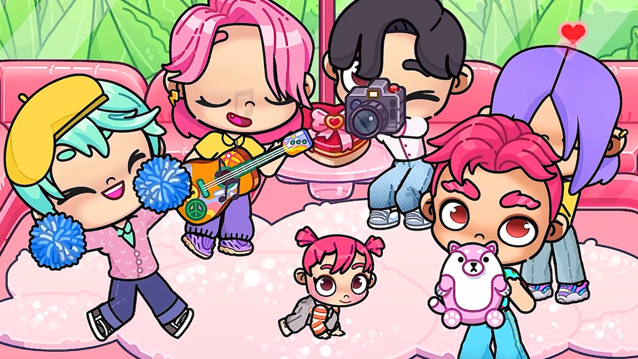 Poor Mira Adopted by SAJA BOYS 😭💜 | Avatar World Roleplay | Pazu