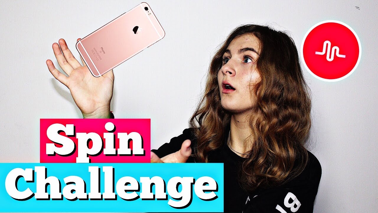 Latający telefon!😱 czyli SPIN CHALLENGE na Musical.ly!