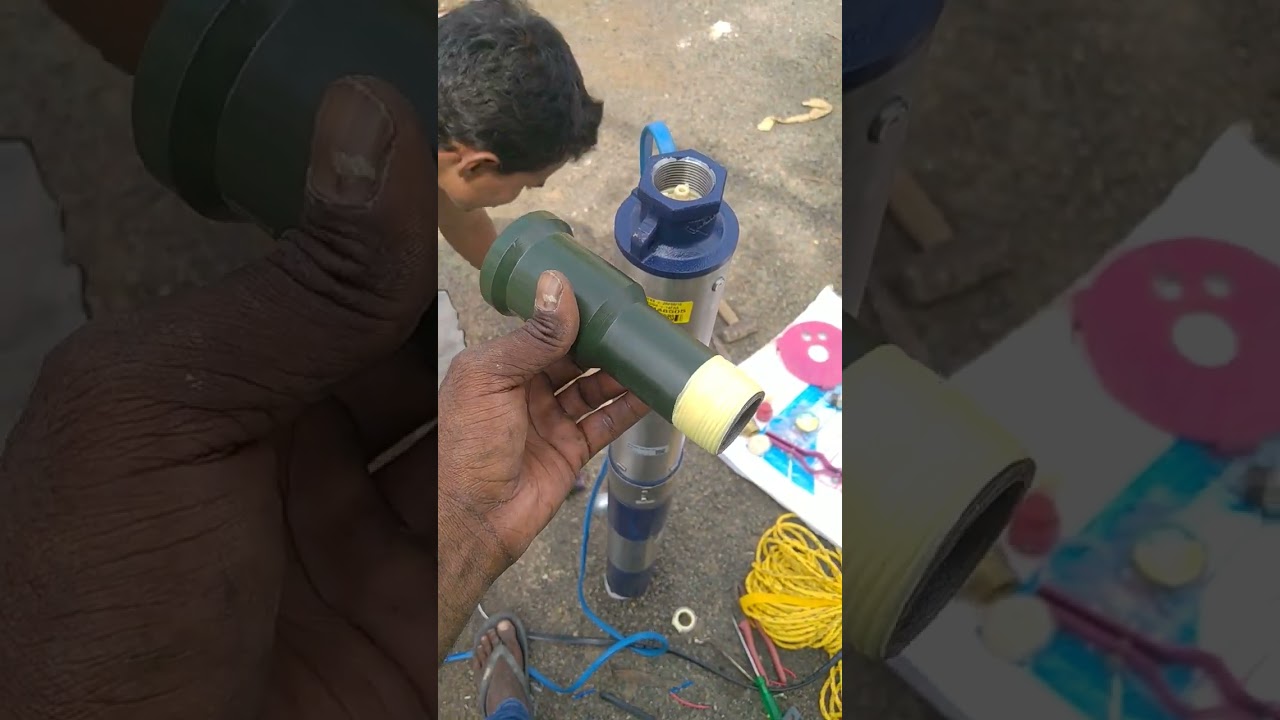 #Borewell #submersible #motor #coloum #pipe #adaptor @msbpowertech