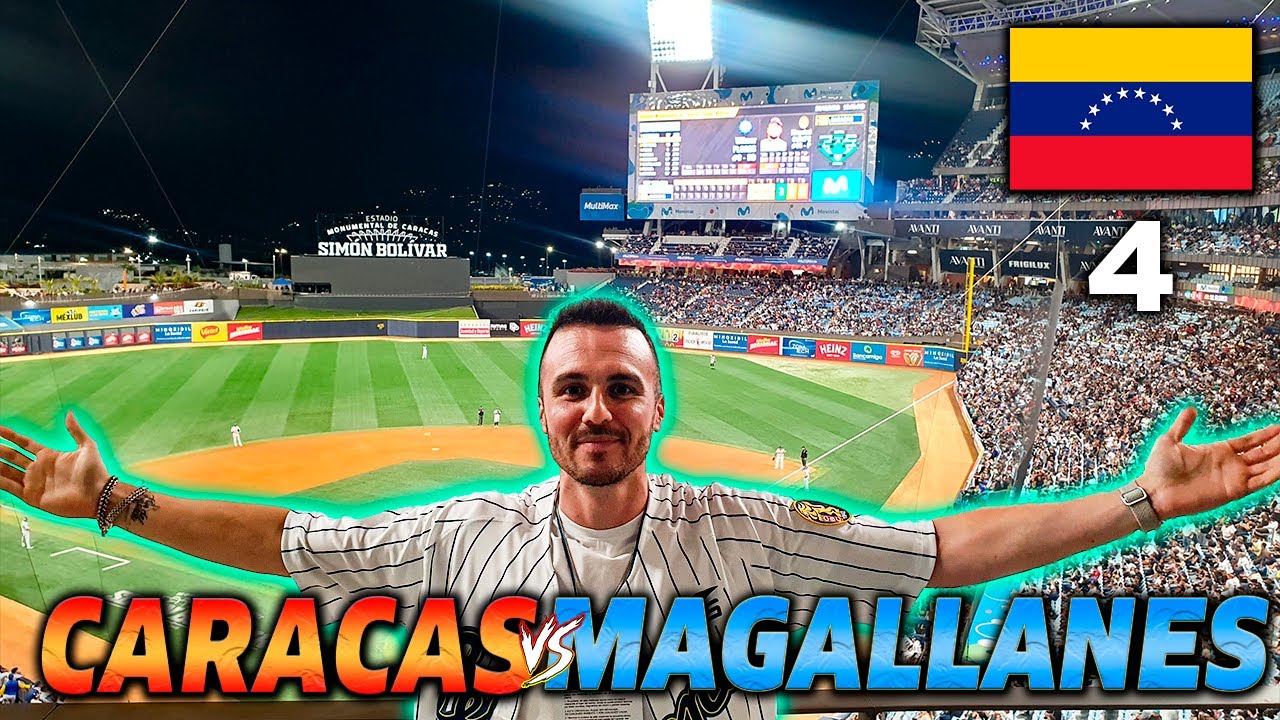 ⚾CARACAS VS MAGALLANES⚾ El CLÁSICO DE BÉISBOL más BRUTAL de toda LATINOAMÉRICA
