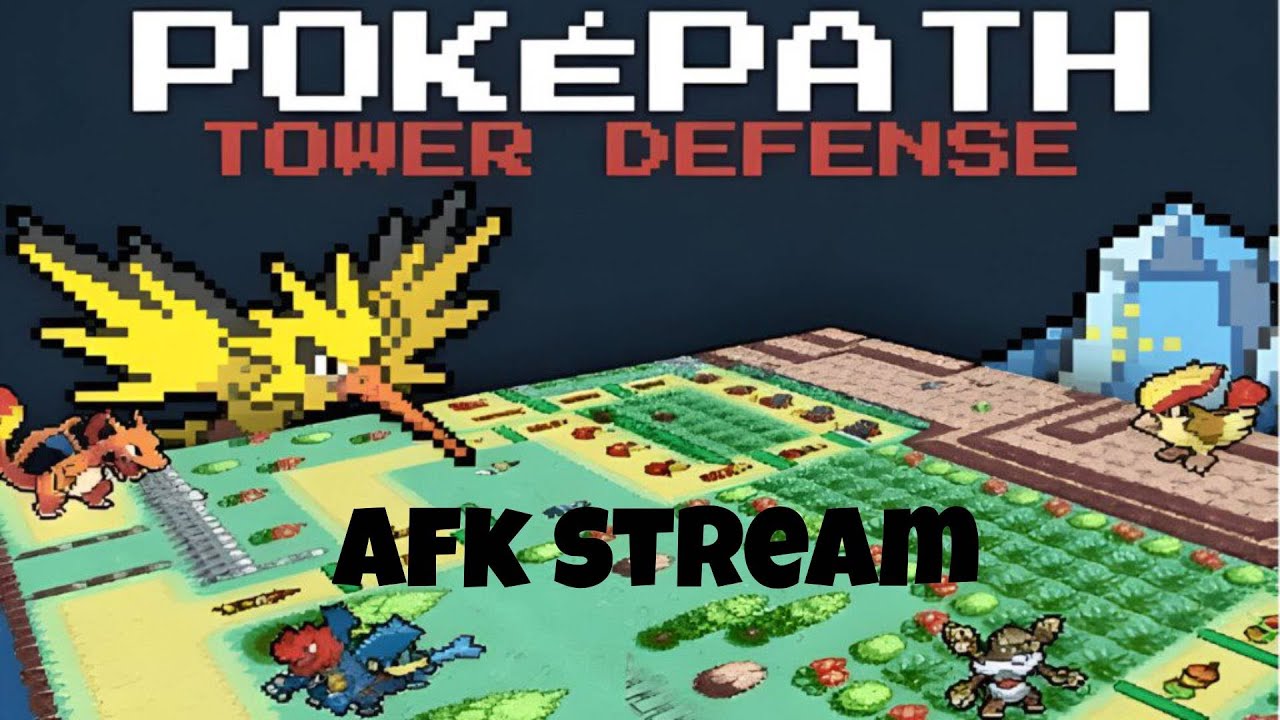 TEST PokéPath TD Full Run ⚡ No Commentary Gameplay (Portrait)