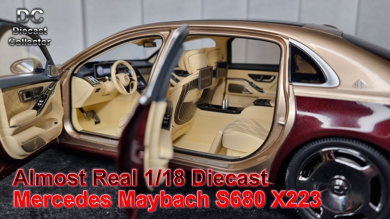 Almost Real VS Norev which is better? - Mercedes Maybach S680 - 1/18 Diecast - In Depth Review