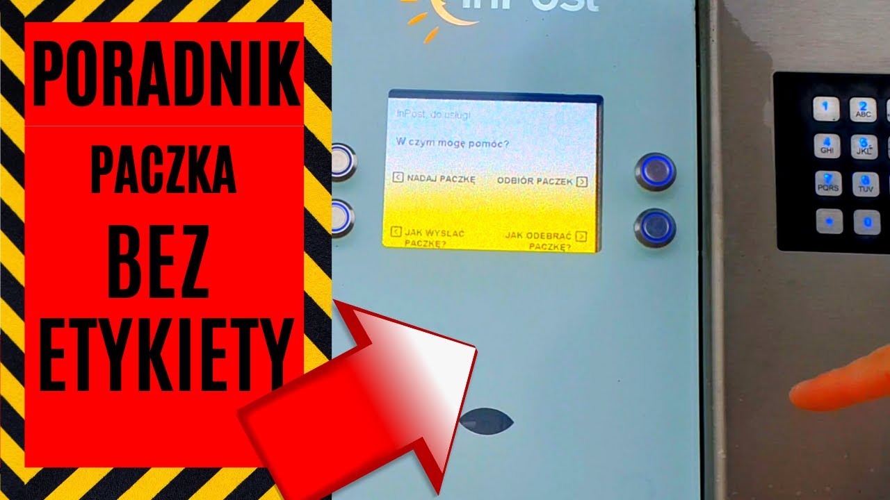 JAK WYSŁAĆ PACZKĘ BEZ ETYKIETY W PACZKOMACIE INPOST? FT121