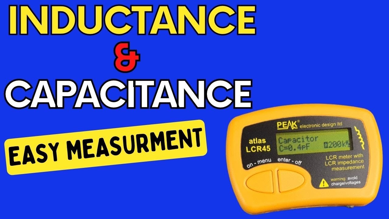 Peak Atlas LCR45 Overview - Measuring #Inductance & #Capacitance Easily