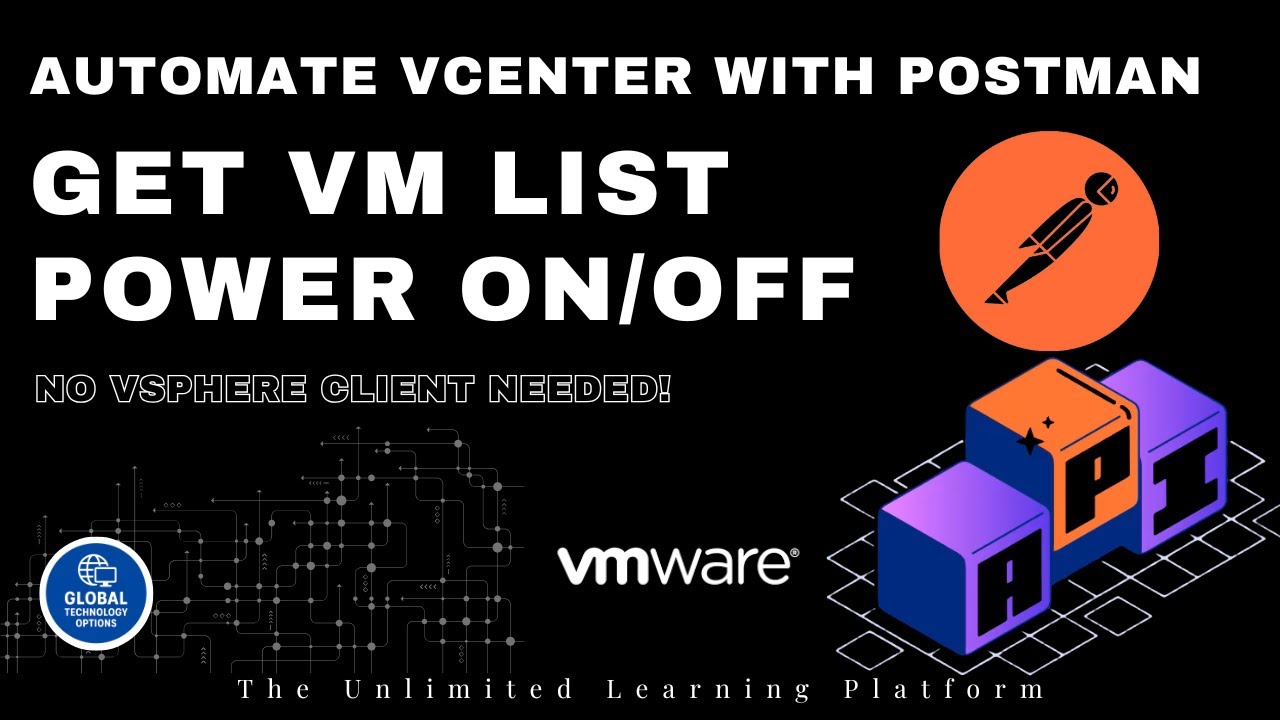 Control vCenter VMs Using Postman (No vSphere Client Needed) | Full REST API Guide!