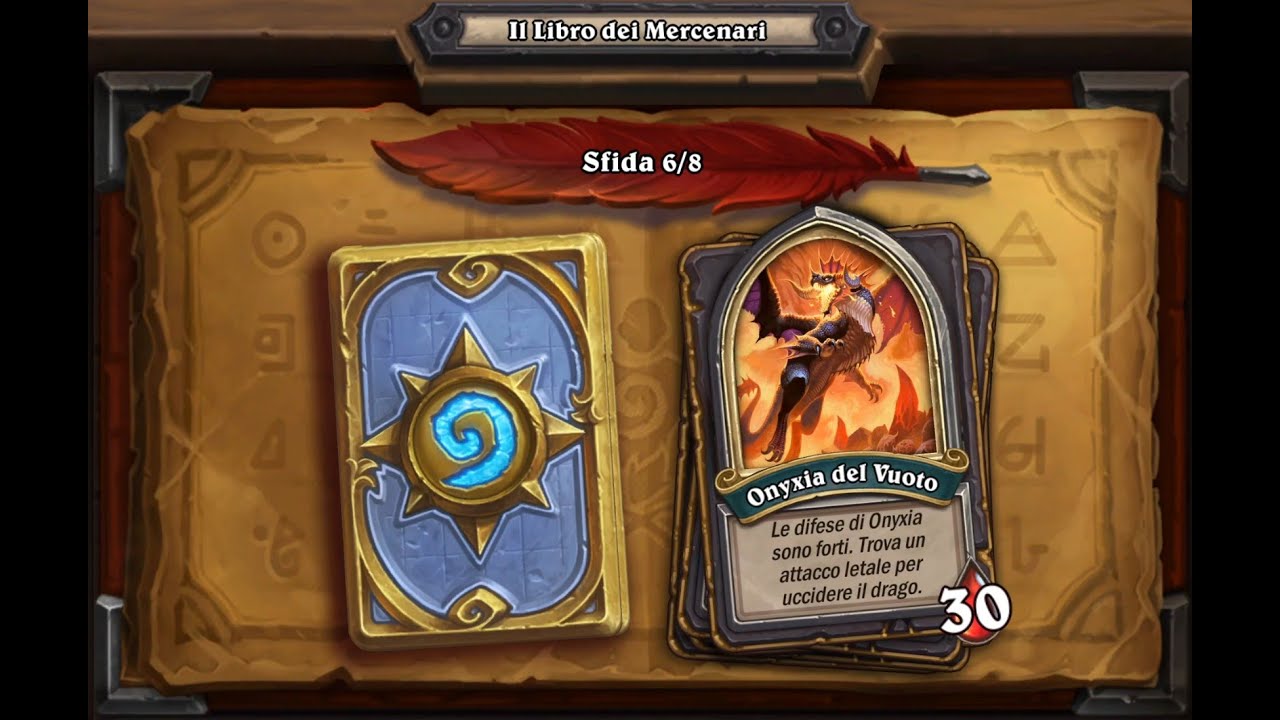 Libro dei Mercenari - Varden Ghermiluce vs Onyxia del Vuoto - sfida 6/8 | 🔥 Hearthstone (2022)
