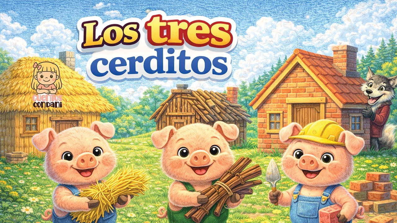 Los tres cerditos 🐷🐷🐷