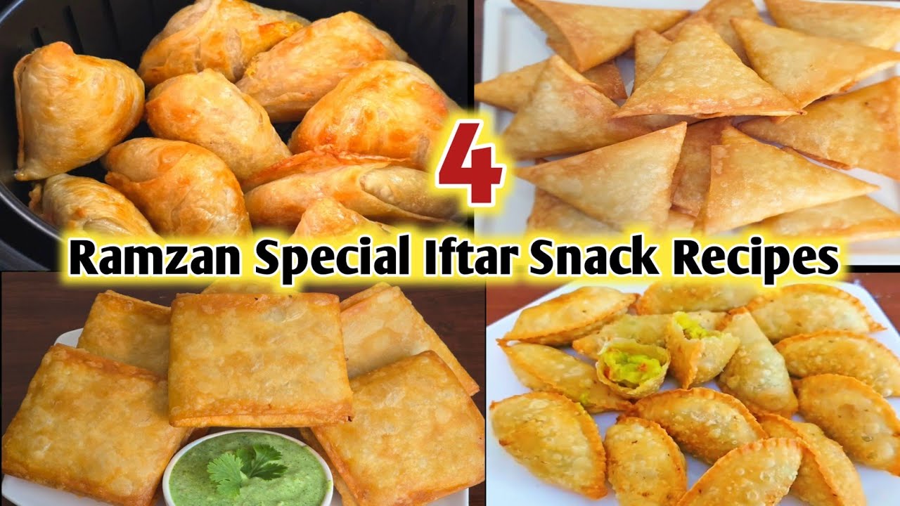 4 Ramzan Special Recipes,Ramzan Iftar Snacks,Make & Freeze Recipes,#Crispy Snacks Recipes