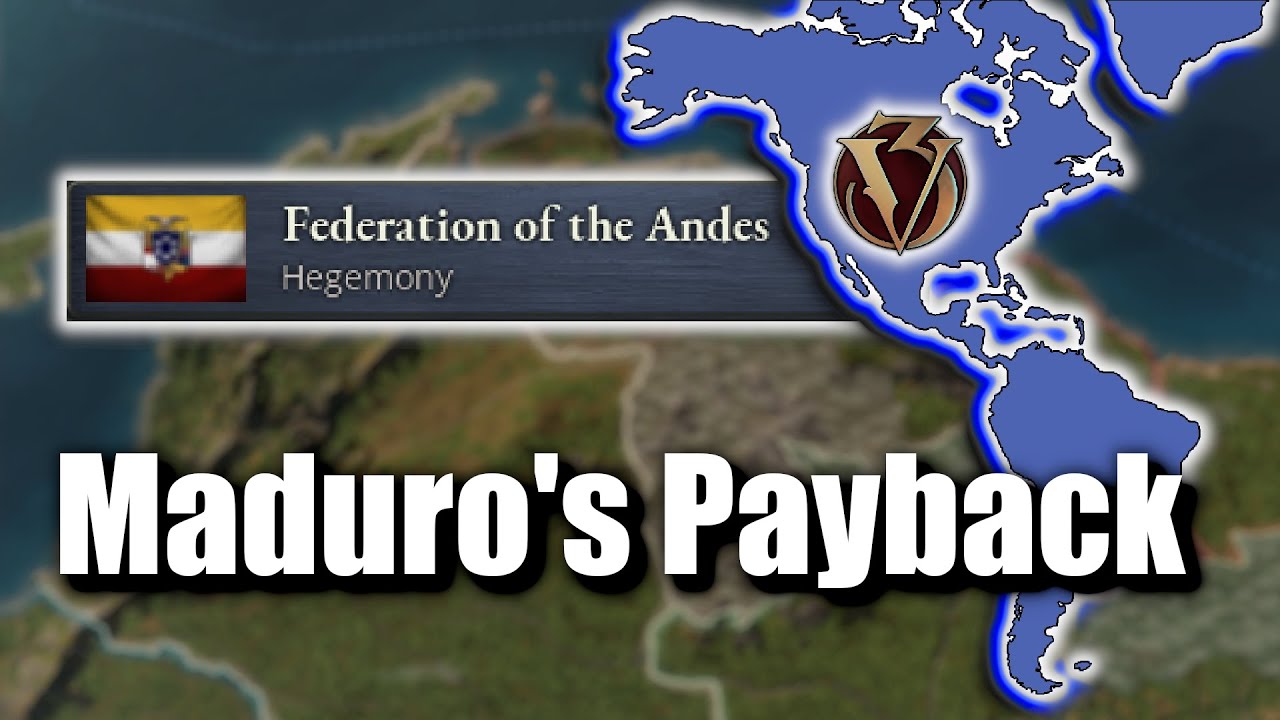 I Formed the Federation of the Andes and Took Over the Americas in Victoria 3