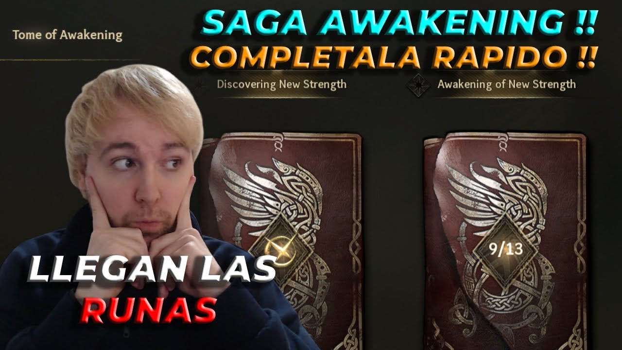 ⚡ ¡SAGA AWAKENING! Complétala RÁPIDO y desbloquea las RUNAS 😱