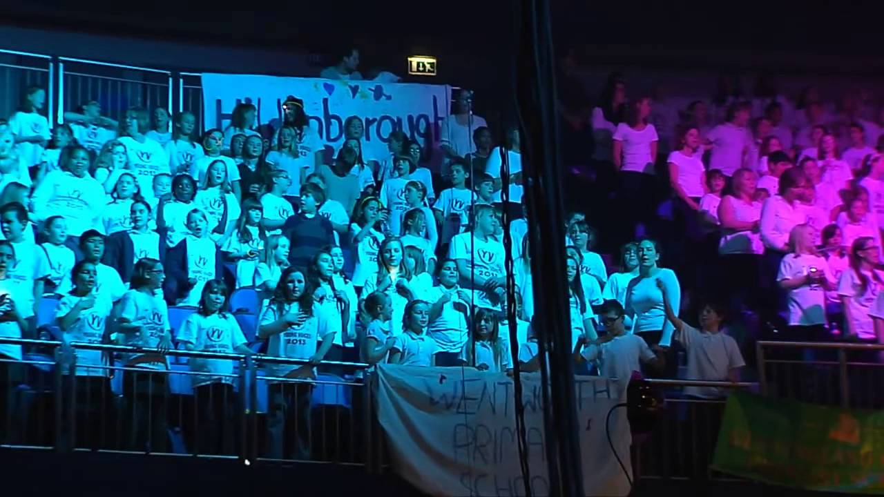 Young Voices Pop Medley The 02 London 15th January 2013