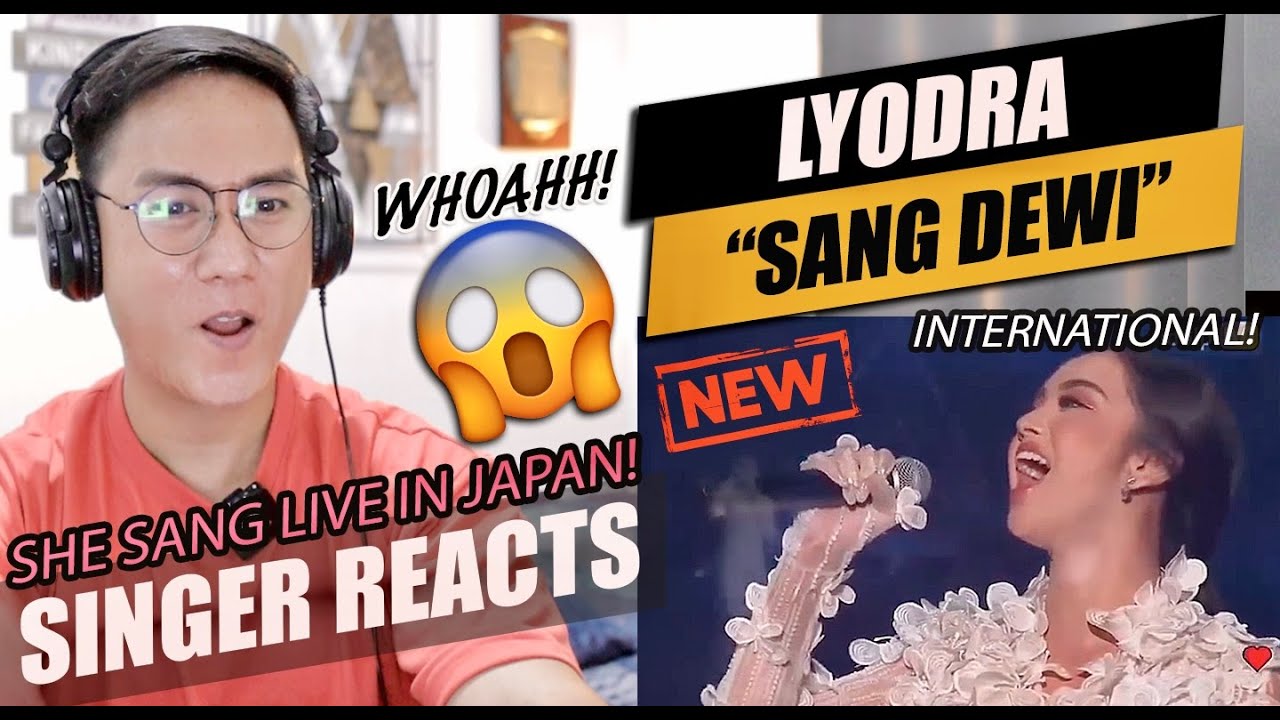 Lyodra - Sang Dewi | AAA 2022 Japan | SINGER REACTION