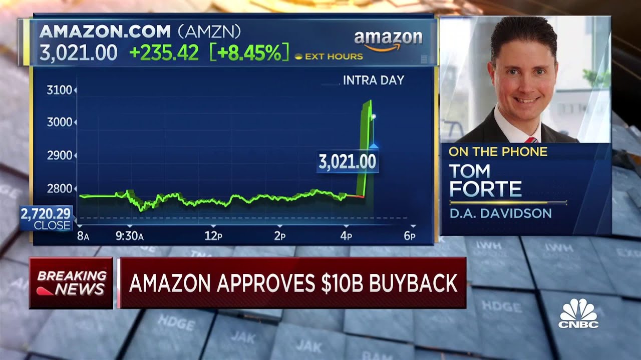 Amazon's stock split is a positive for the stock: D.A. Davidson's Tom Forte