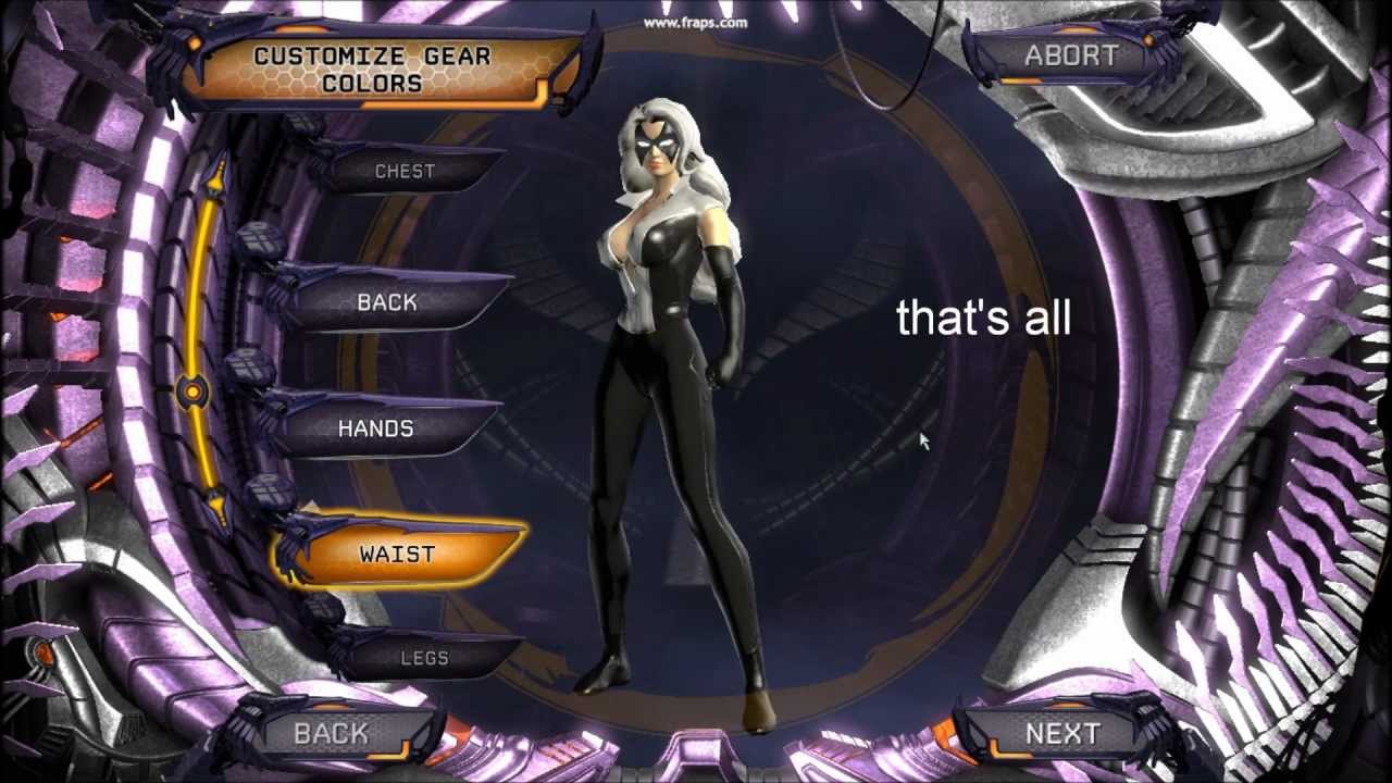 DC Universe Online Black Cat character creation(HD)