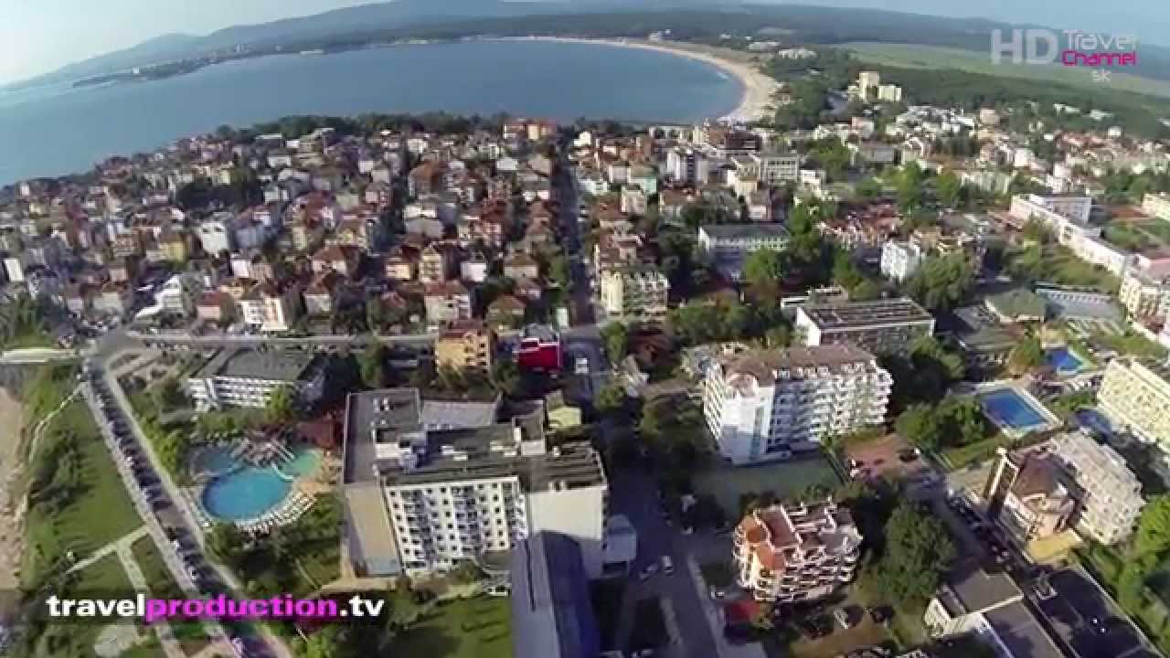 Primorsko, Bulgaria - (Flight video) Travel Channel Slovakia
