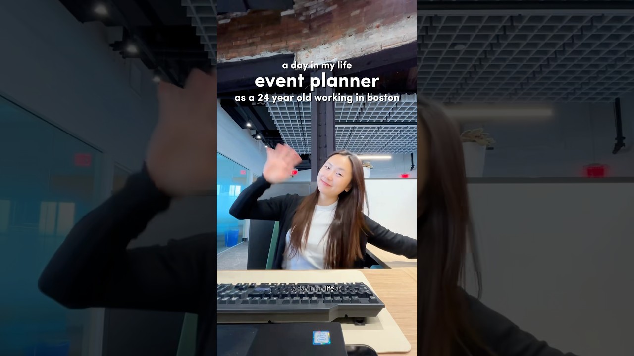 a day in my life as an event planner in boston 👩🏻&zwj;💻#corporate #city