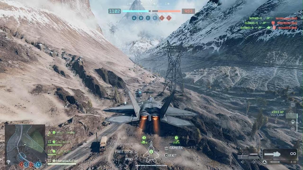 34 Kill F-22 Early Morning Match