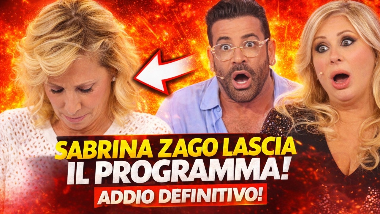 SABRINA ZAGO CHIUDE PER SEMPRE? LA DECISIONE CHE SCONVOLGE IL TRONO OVER!