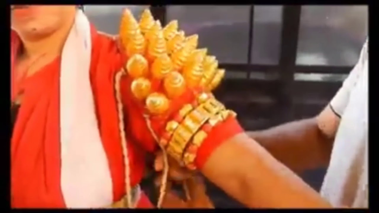 # ಯಕ್ಷಗಾನದ ವೇಷ ಕಟ್ಟುವ ಪೂರ್ಣ ಚಿತ್ರಣ#video credit : Pramada Upadhya, how to wear Yakshagana dress,
