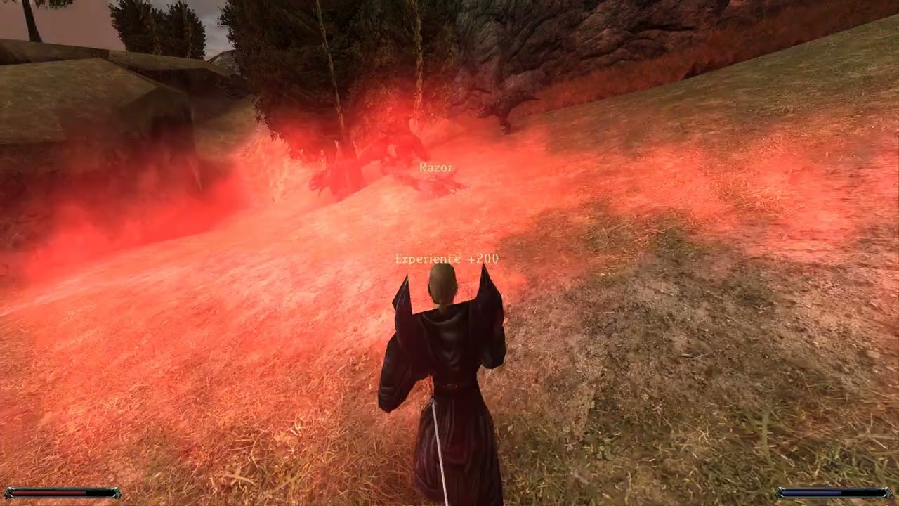 GOTHIC 1 Remastered 2022 Necromancer URIZIEL Rune vs Razors