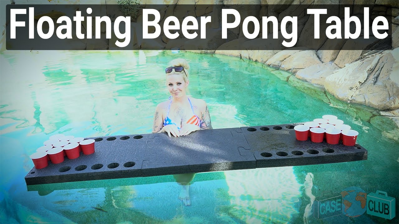 Case Club Floating Beer Pong Table  - Overview