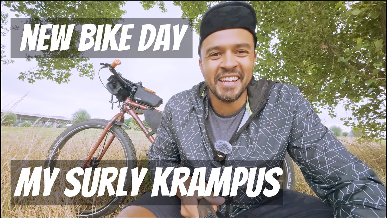 New Bike Day - My Surly Krampus with Jones H-Bars
