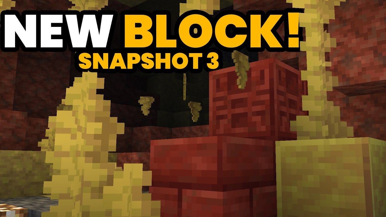 Minecraft 26.2 Snapshot 3 &mdash; НОВЫЙ БЛОК ДЛЯ ПЕЩЕР, ИЗМЕНЕНИЯ В ИГРЕ CINNABAR И МНОГОЕ ДРУГОЕ!