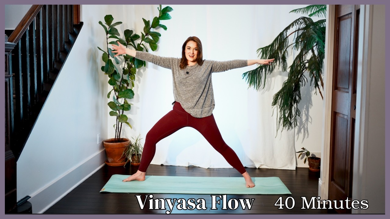 All Levels Vinyasa Flow - 40 Minute Yoga Flow