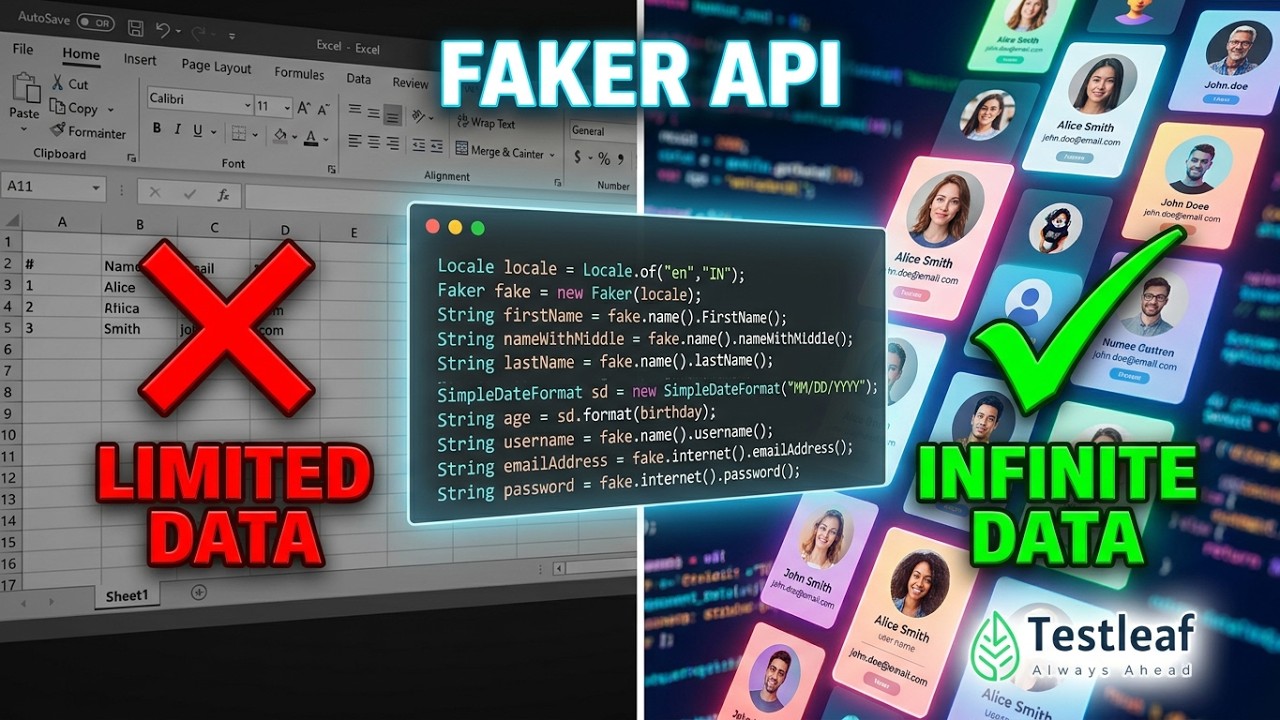 Dynamic Data Generation with Faker API in Selenium Java Automation