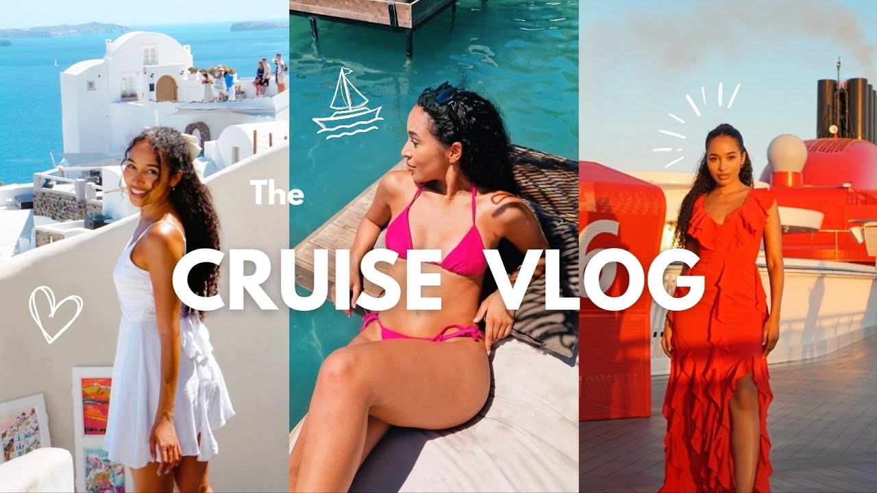 CRAZY CRUISE WITH ME! Virgin Voyages for Millenials & Gen Z ONLY! | #eurosummer in Greece 🌊☀️🛳