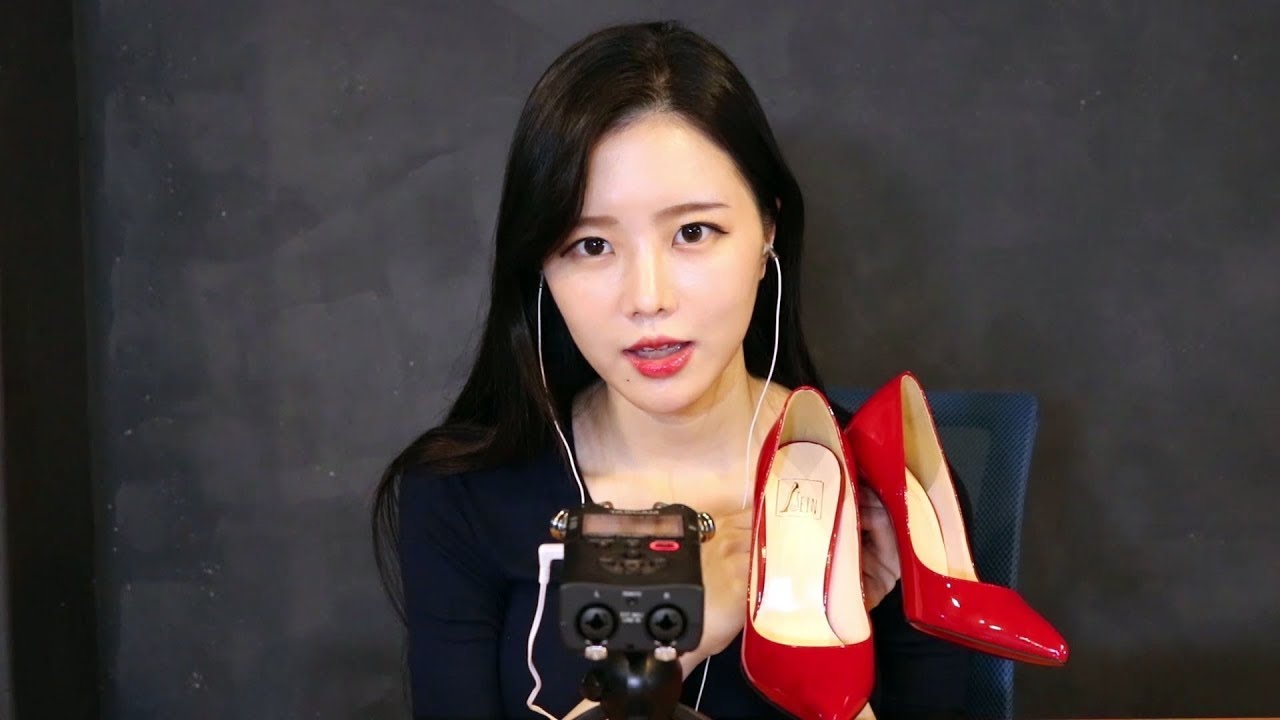 고두림] 한국어 ASMR [TALK] 빨간하이힐 / Red high heels / object ASMR