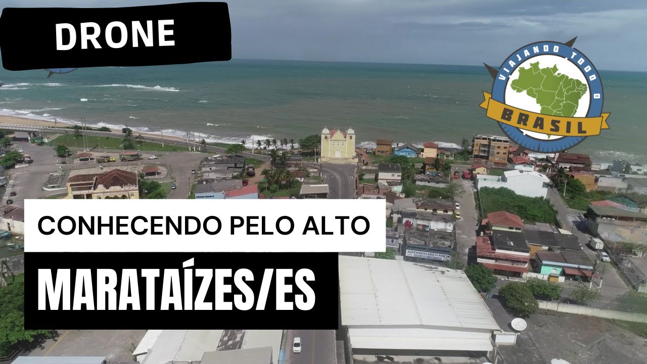 Marataízes/ES - Drone - Viajando Todo o Brasil