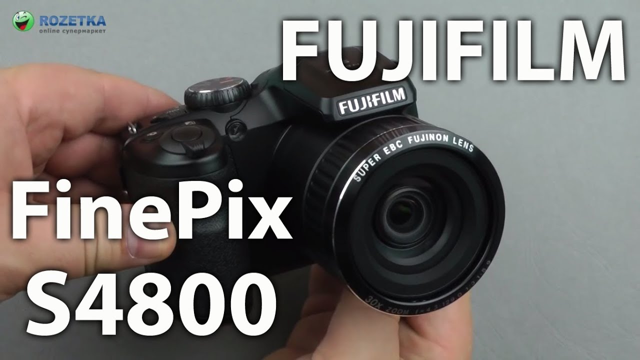 Демонстрация Fujifilm FinePix S4800 Black