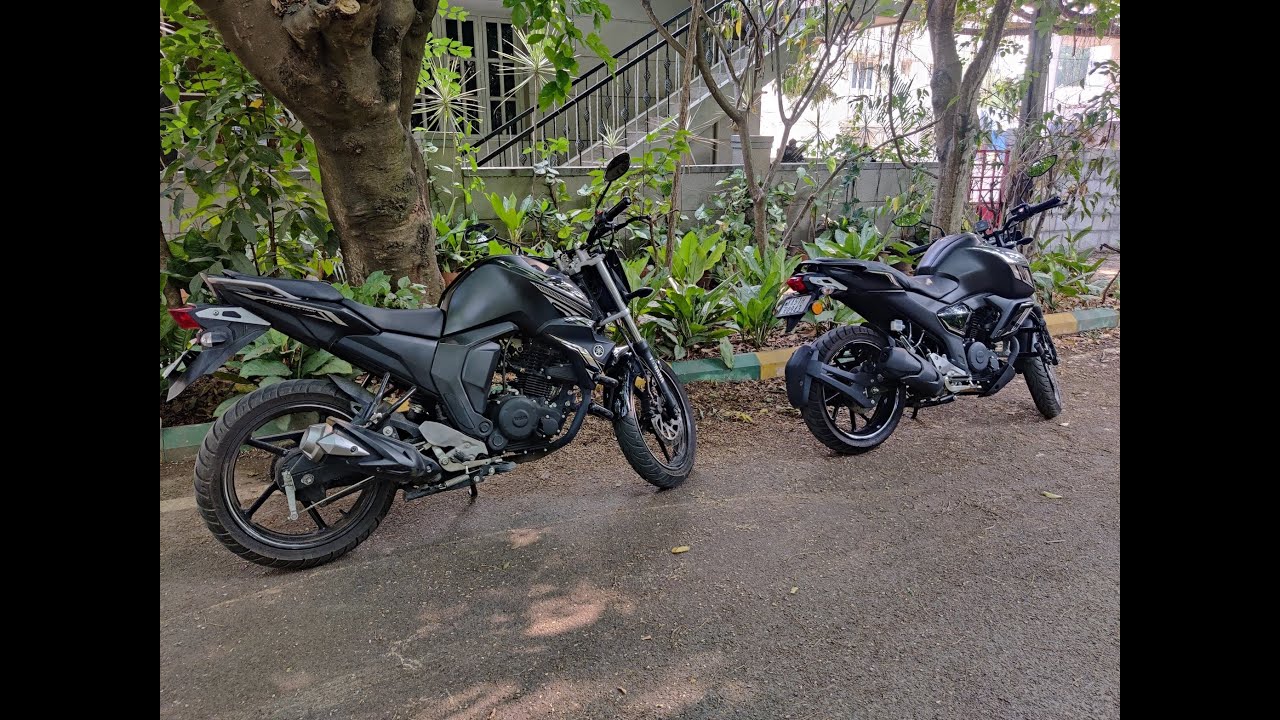 Yamaha FZs V3 vs FZs V2 Side by Side Comparison