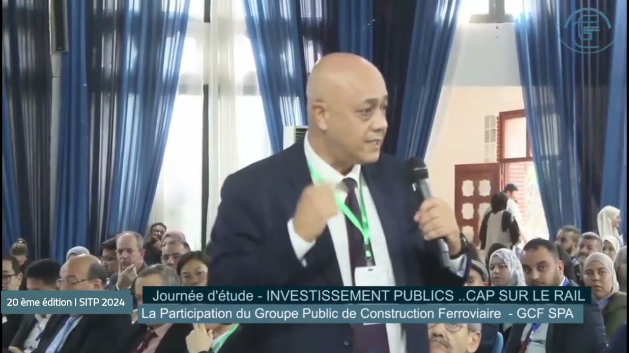 #SITP 2024 I #GCF I journée d'étude investissements publics...cap sur le Rail